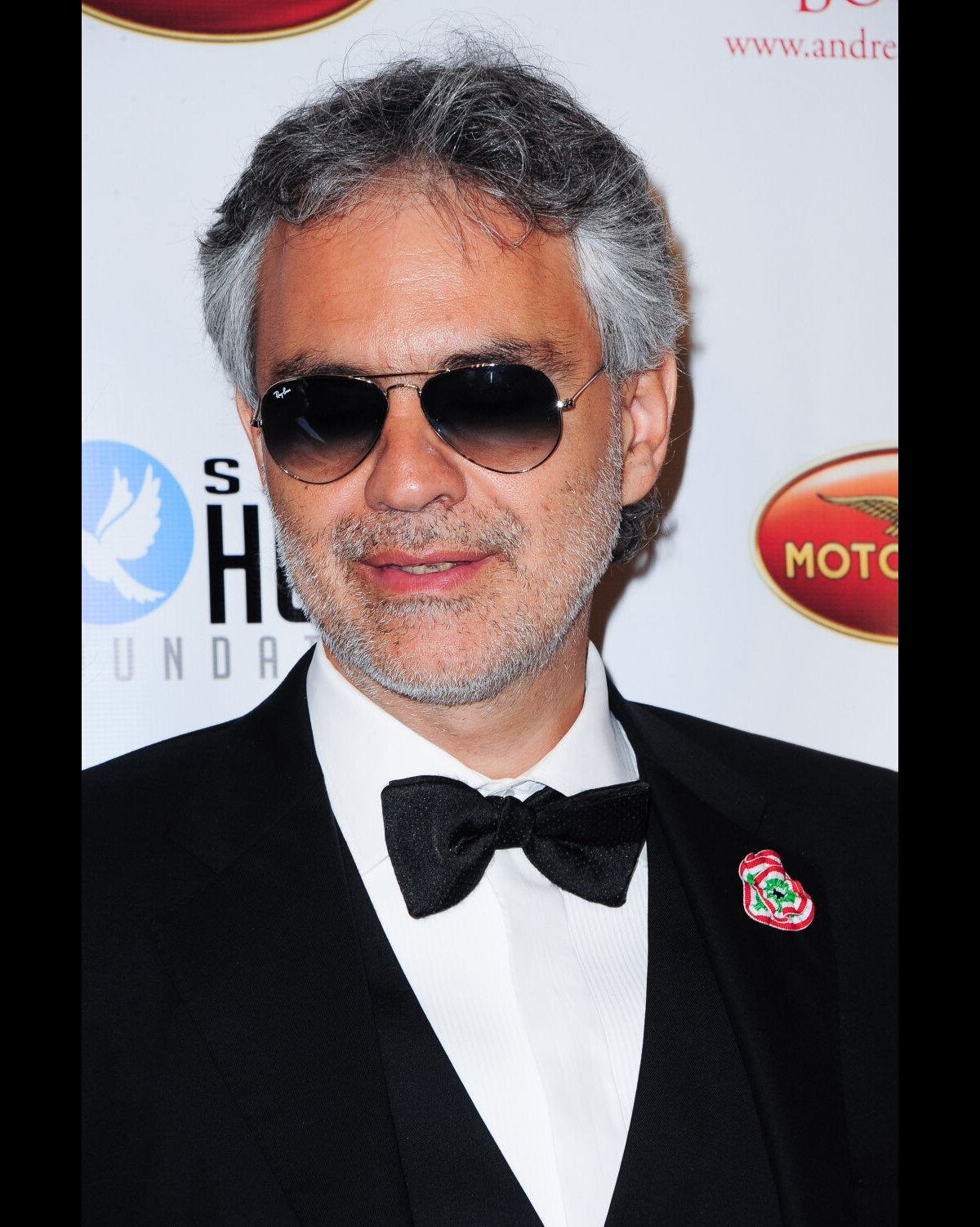 Photo : Andrea Bocelli Sur Le Tapis Rouge DA Celebration Of All