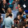 David et Cathy Guetta lors du concert de Rihanna au Stade de France. Pas moins de 80 000 personnes ont assisté à ce concert exceptionnel à Paris, le 8 juin 2013