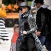 Madonna se rend à un service de la kabbale avec ses enfants à New York, le 8 juin 2013.