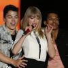 Taylor Swift lors du Summertime Ball organisé par Capital FM au stade de Wembley à Londres le 9 juin 2013.