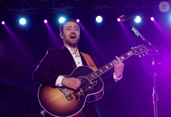 Justin Timberlake lors du Summertime Ball organisé par Capital FM au stade de Wembley à Londres le 9 juin 2013.