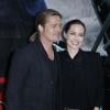 Brad Pitt et Angelina Jolie à la première du film "World War Z" à l'UGC Normandie à Paris le 3 juin 2013.
