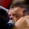 L'adorable bébé Gabriel, le fils de Frédérique et Pierre