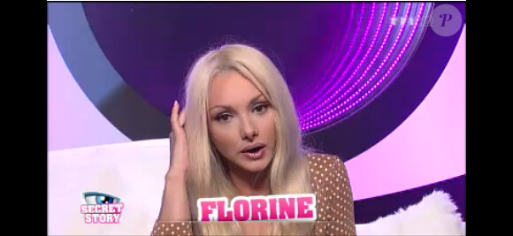 Florine dans la quotidienne de Secret Story 7, mardi 11 juin 2013 sur TF1