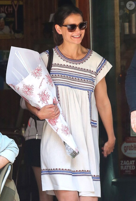 Katie Holmes dans les rues de New York, le 11 Juin 2013.