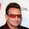 Bono à la soirée Elton John AIDS Foundation Academy Awards Viewing Party à Los Angeles, le 24 février 2013. Son ONG ONE a lancé une campagne en musique à l'occasion du G8 du 17 juin 2013.