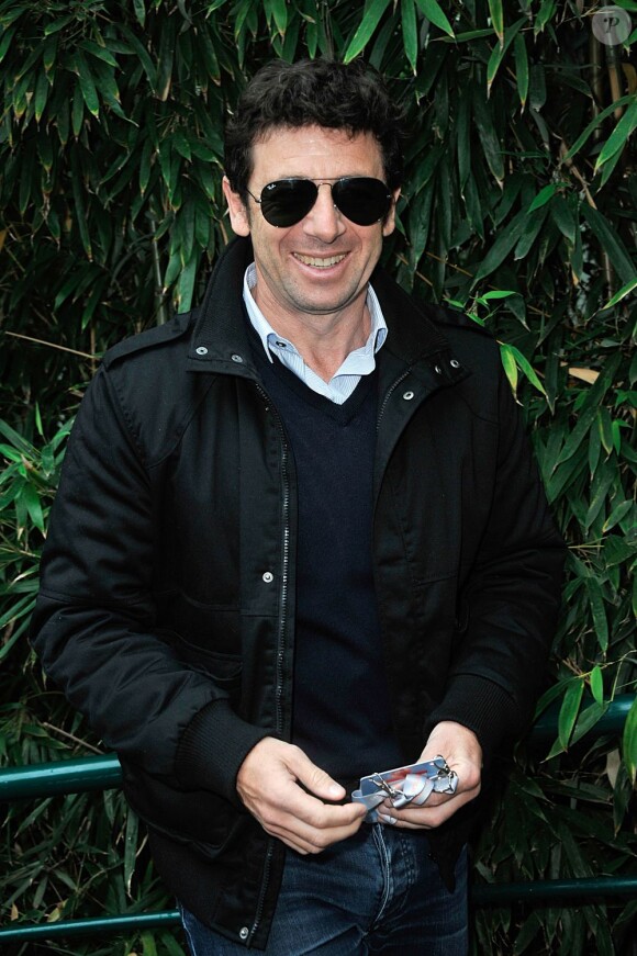 Patrick Bruel au Village du tournoi de Roland-Garros à Paris le 9 juin 2013.