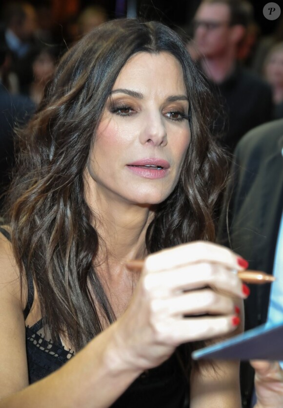 Sandra Bullock lors de la première du film The Heat (Les Flingueuses) à Londres, le 13 juin 2013.
