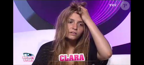 Clara dans la quotidienne de Secret Story 7, samedi 15 juin 2013 sur TF1