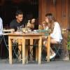 Mesut Özil et sa petite amie Mandy Capristo prennent du bon temps en amoureux dans West Village à New York, le 14 juin 2013.