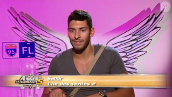 Samir dans Les Anges de la télé-réalité 5 sur NRJ 12 le lundi 17 juin 2013