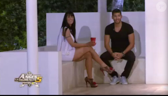 Laetitia et Samir dans Les Anges de la télé-réalité 5 sur NRJ 12 le lundi 17 juin 2013