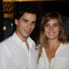 Tewfik Jallab et Julie de Bona à la première du film Né quelque part à Rosny le 17 juin 2013.