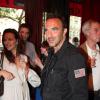 Nikos Aliagas à la soirée du Prix des Editeurs 2013 au café-restaurant littéraire "Les Editeurs" à Saint-Germain-des-près à Paris, le 18 juin 2013.