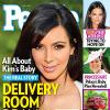 Magazine PEOPLE qui raconte l'accouchement de Kim Kardashian. Juin 2013.