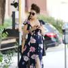 L'imprimé fleuri, tendance adoptée par Vanessa Hudgens 