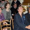 Jane Birkin et la mère d'Yvan Attal lors de la remise des insignes de Chevalier à l'acteur-réalisateur au ministère de la Culture le 19 juin 2013 à Paris