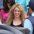 Shakira devant le consulat américain à Rio de Janeiro, le 21 juin 2013.