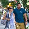 Heidi Klum et Martin Kirsten se promènent dans les rues de New York, le 22 juin 2013.