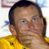 Lance Armstrong à Besançon sur le Tour de France le 24 juillet 2004