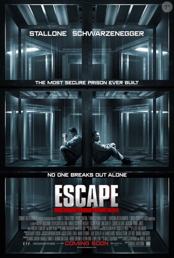 Affiche officielle de The Escape Plan.
