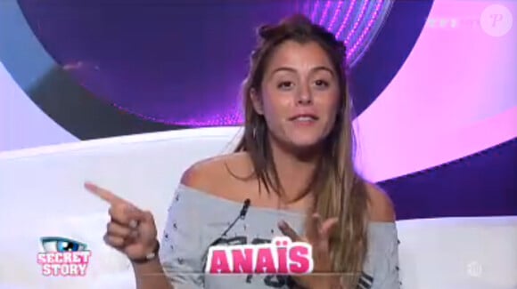 Anaïs dans la quotidienne de Secret Story 7 le vendredi 28 juin 2013 sur TF1