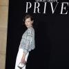 Milla Jovovich - Photocall du défilé de mode Haute Couture automne-hiver 2013-2014 Giorgio Armani Privé. A Paris le 2 juillet 2013.