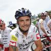 Richard Virenque participe à l'étape du Coeur au profit de Mécénat Chirurgie Cardiaque en marge de la quatrième étape du Tour de France, à Nice le 2 juillet 2013.