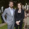 Bradley Cooper et Carla Bruni - soirée Bulgari pour la collection Diva à l'Hôtel Potocki à Paris, le 2 juillet 2013.