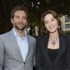 Bradley Cooper et Carla Bruni - soirée Bulgari pour la collection Diva à l'Hôtel Potocki à Paris, le 2 juillet 2013.
