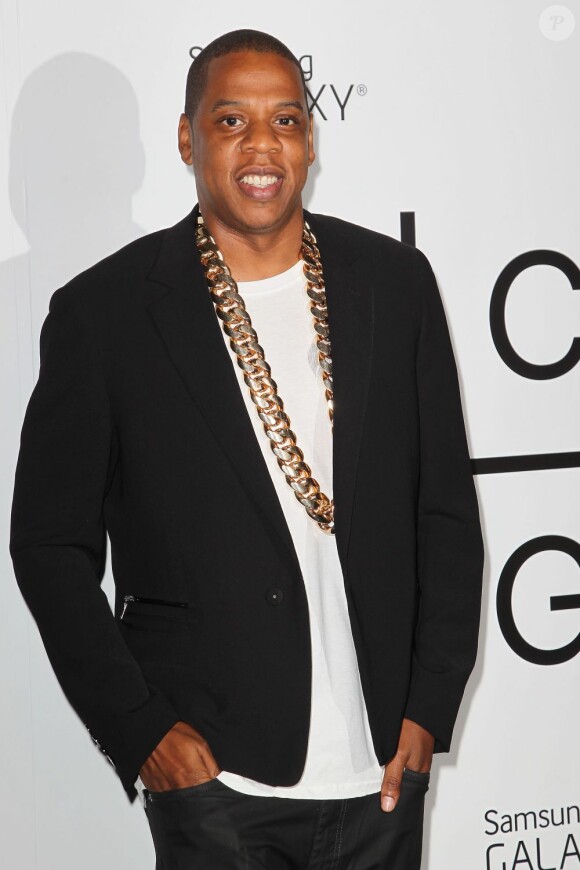 Jay-Z fête la sortie officielle imminente de son album Magna Carta... Holy Grail à New York. Le 3 juillet 2013.