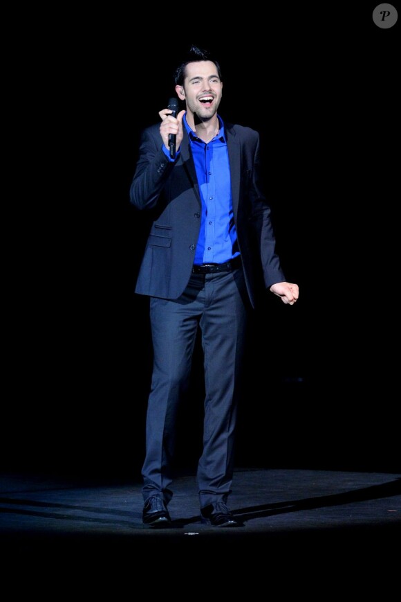 Yoann Fréget lors du Voice Tour 2013 au Palais Nikaia à Nice, le 3 juillet 2013