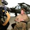 Le prince Harry en interview le 27 janvier 2013 à l'occasion de son départ de la province du Hellmand en Afghanistan après 20 semaines en mission.