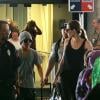 L'actrice Angelina Jolie et ses fils Pax et Maddox lors de leur arrivée à l'aéroport international d'Honolulu. Toute la famille d'Angelina Jolie devrait la rejoindre le temps de la durée du tournage de son nouveau film "Unbroken", qui se déroulera sur l'île d'Oahu à Hawaï. Photo prise le 7 juillet 2013.