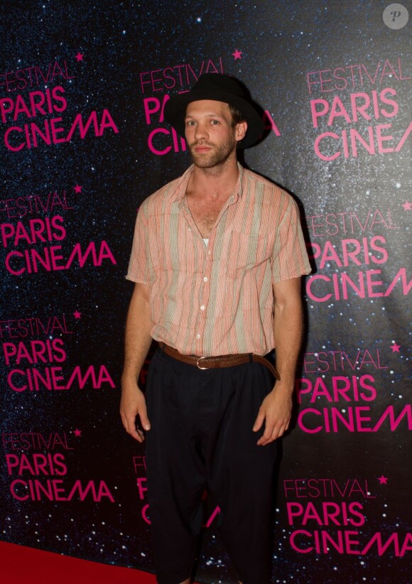 Paul Hamy lors du Festival Paris Cinéma, le 6 juillet 2013