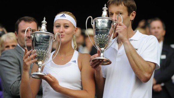 Wimbledon-Kristina Mladenovic : Joie et émotion devant sa copine Marion Bartoli
