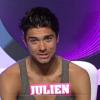 Julien dans la quotidienne de Secret Story 7 sur TF1 le lundi 8 juillet 2013