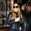 Mariah Carey fait du shopping lors de ses vacances à Aspen, le 23 décembre 2012.