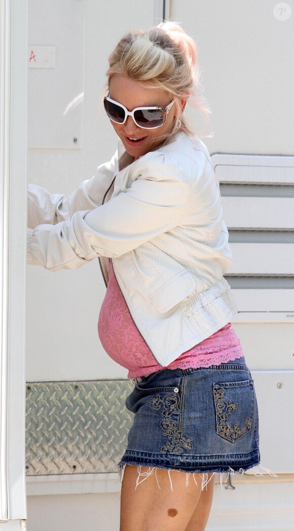 Naomi Watts sur le tournage de St. Vincent De Van Nuys à Brooklyn, New York, le 8 juillet 2013.