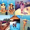 La jolie Lea Michele a partagé des photos de ses vacances au Mexique sur Instagram.