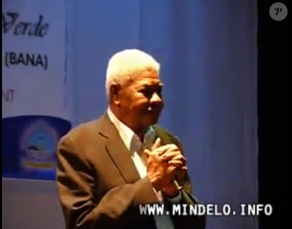 Bana en concert à Mindelo en octobre 2008. De son vrai nom Adriano Goncalves, Bana, roi de la morna et icône du Cap-Vert, est mort le 12 juillet 2013 à Lisbonne, à 81 ans.