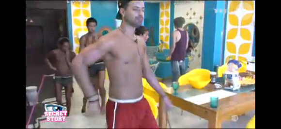 Vincent dans Secret Story 7, lundi 15 juillet 2013 sur TF1