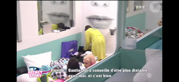 Clara dans Secret Story 7, lundi 15 juillet 2013 sur TF1