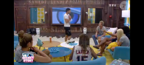 Vincent ne supporte pas les remarques de Guillaume dans Secret Story 7, lundi 15 juillet 2013 sur TF1