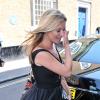 Kate Moss arrive au restaurant Ivy à Londres, le 18 juillet 2013.