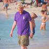 Boris Becker a débarqué avec sa femme Lilly Kerssenberg à Formentera avec tous ses enfants, le 21 juillet 2013, pour des vacances bien méritées