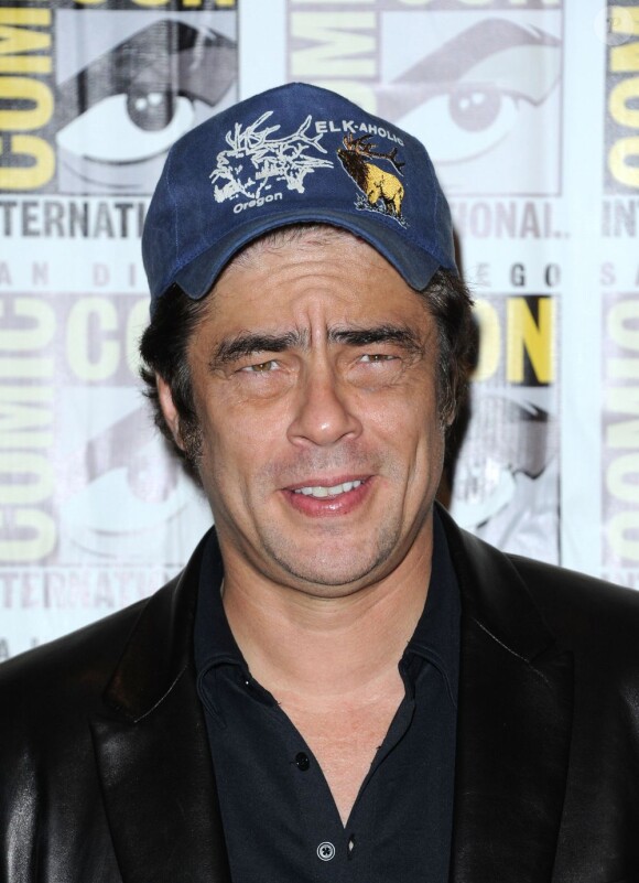Benicio Del Toro pour Guardians of the Galaxy au Comic-Con de San Diego le 20 juillet 2013.