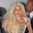 Lady Gaga se rend à un vernissage à la galérie Gagosian à Beverly Hills, le 11 juillet 2013.