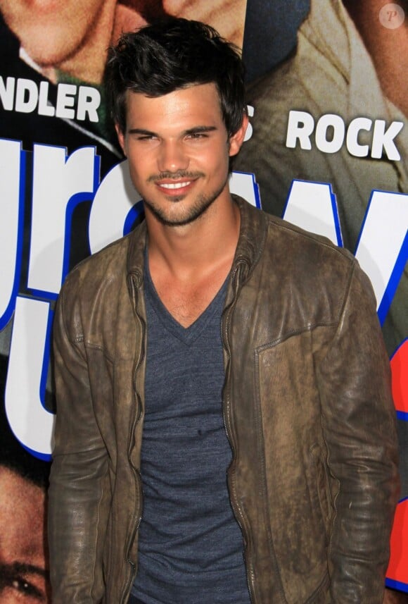 Taylor Lautner à la première du film "Grown Ups 2" à New York, le 10 juillet 2013.