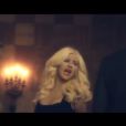 Christina Aguilera et Alejandro Fernández dans le clip de la chanson Hoy Tengo Ganas De Ti